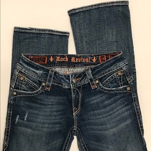 Rock Revival Jeans Stephanie Bootcut Size 29